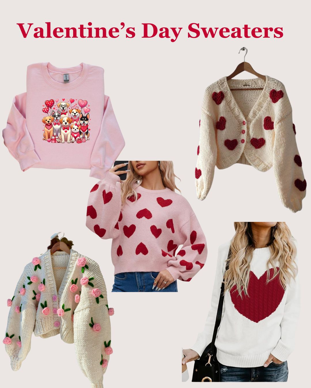 Cozy up in style this Valentine's Day! Whether you're staying in or heading out, these love-inspired sweaters bring the perfect mix of comfy and cute. 🥰 Shop my faves now for the coziest V-Day vibes! 🌹✨ 

#LTKStyle #ValentinesDayLooks #SweaterWeather #LTKUnder100 #LTKAmazon 

 #LTKcanada