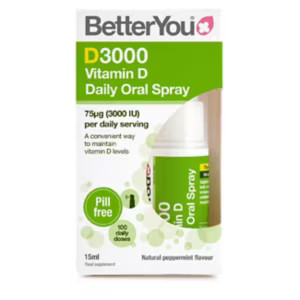 BetterYou Vitamin D 3000iu Daily Oral Spray 15ml | Boots.com