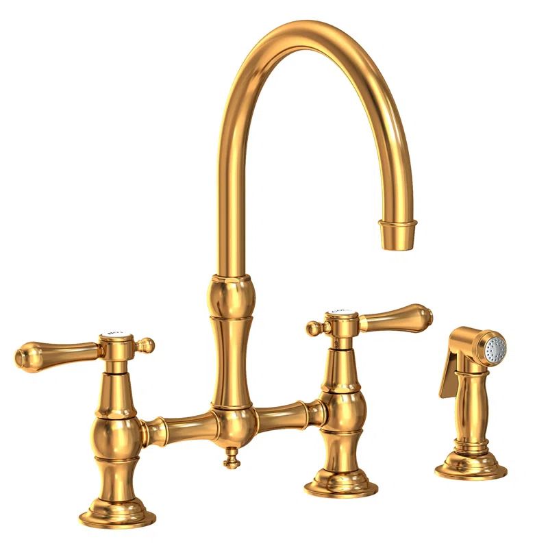9458/034 Chesterfield Bridge Faucet with Accessories | Wayfair North America