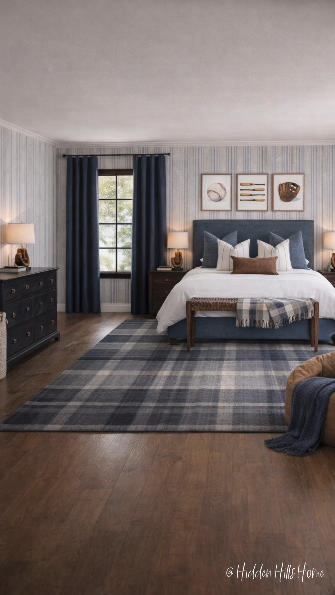 Blue and brown boys baseball bedroom mood board, baseball lamp, baseball artwork, boys bedding, boys bedroom design ideas #boys #baseball


#LTKKids #LTKSaleAlert #LTKHome