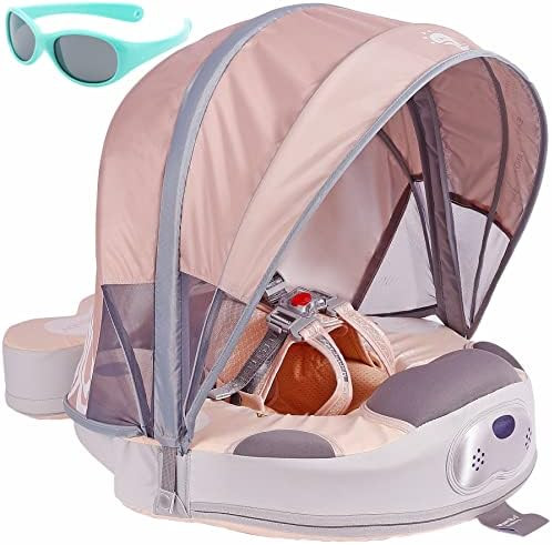 Add Tail Never Flip Over UPF 50+ Size Improved Newest Mambobaby Non Inflatable Baby Float Swim Train | Amazon (US)