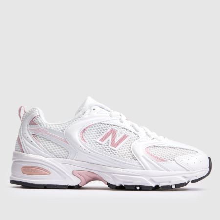 Womens White & Pink New Balance 530 Trainers | schuh | Schuh