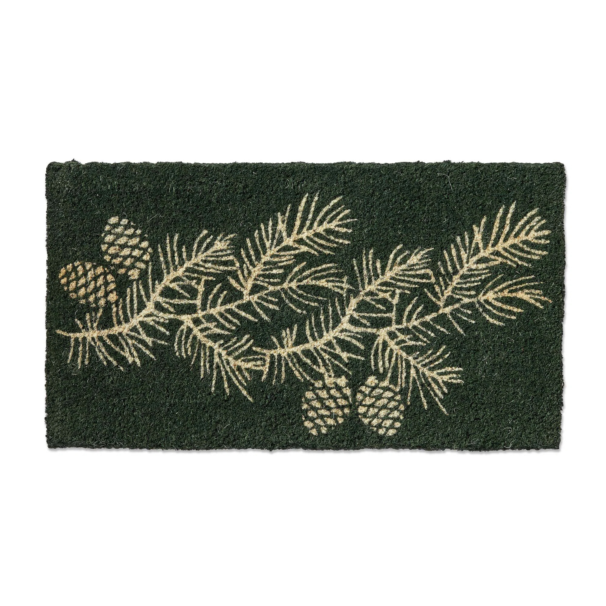 Winter Pinecones Coir Mat | Wayfair North America