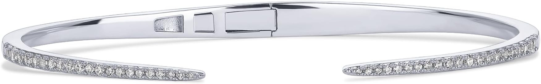 PAVOI Pulsera chapada en oro de 14 quilates con circonita cúbica | Elegantes pulseras de circoni... | Amazon (US)