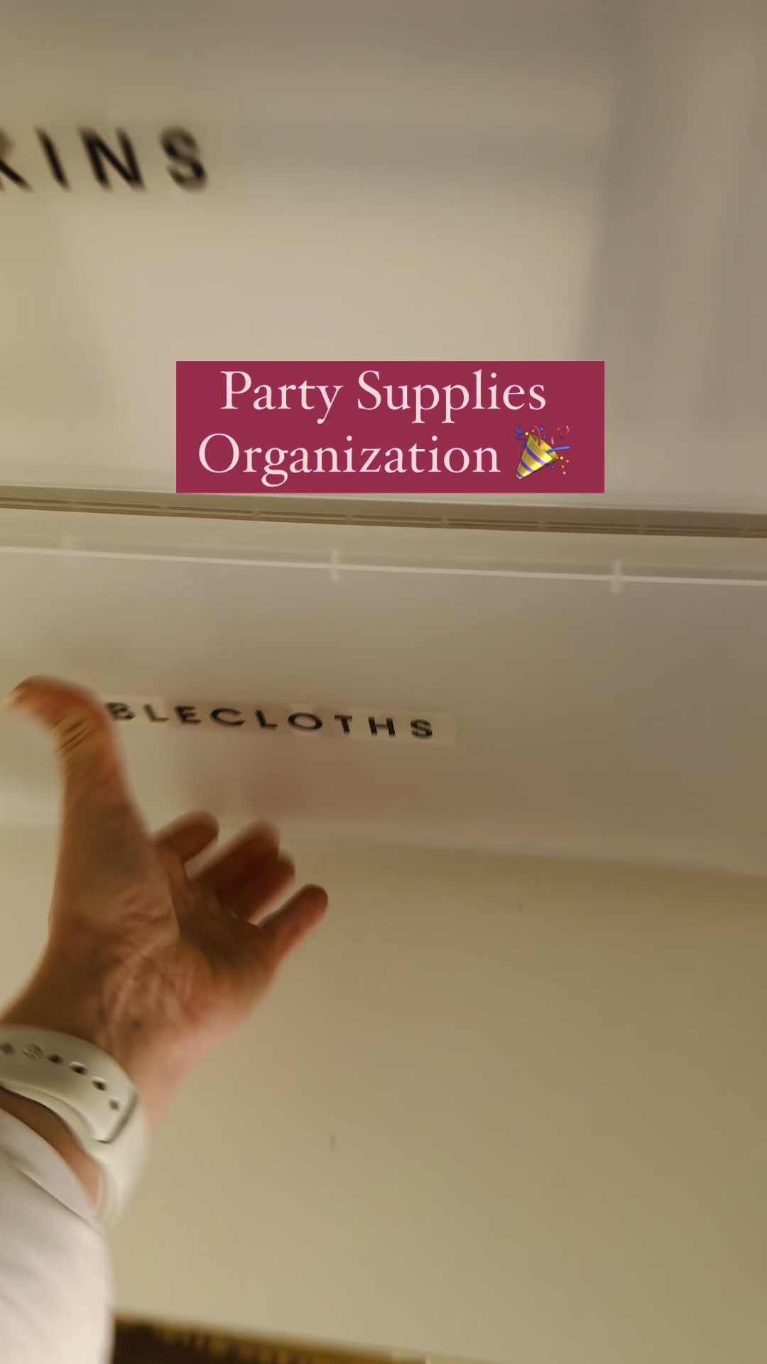 Party supplies organization

#LTKHome