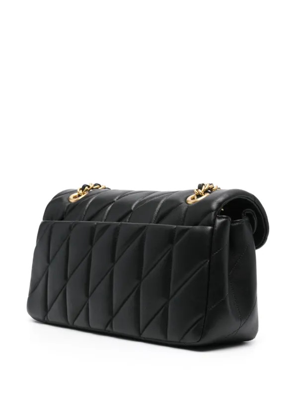 Coach Tabby Quilted Shoulder Bag | Black | FARFETCH DZ | Farfetch Global