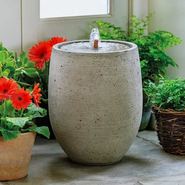 Yayla Hand Crafted Weather Resistant Floor Fountain | Wayfair North America