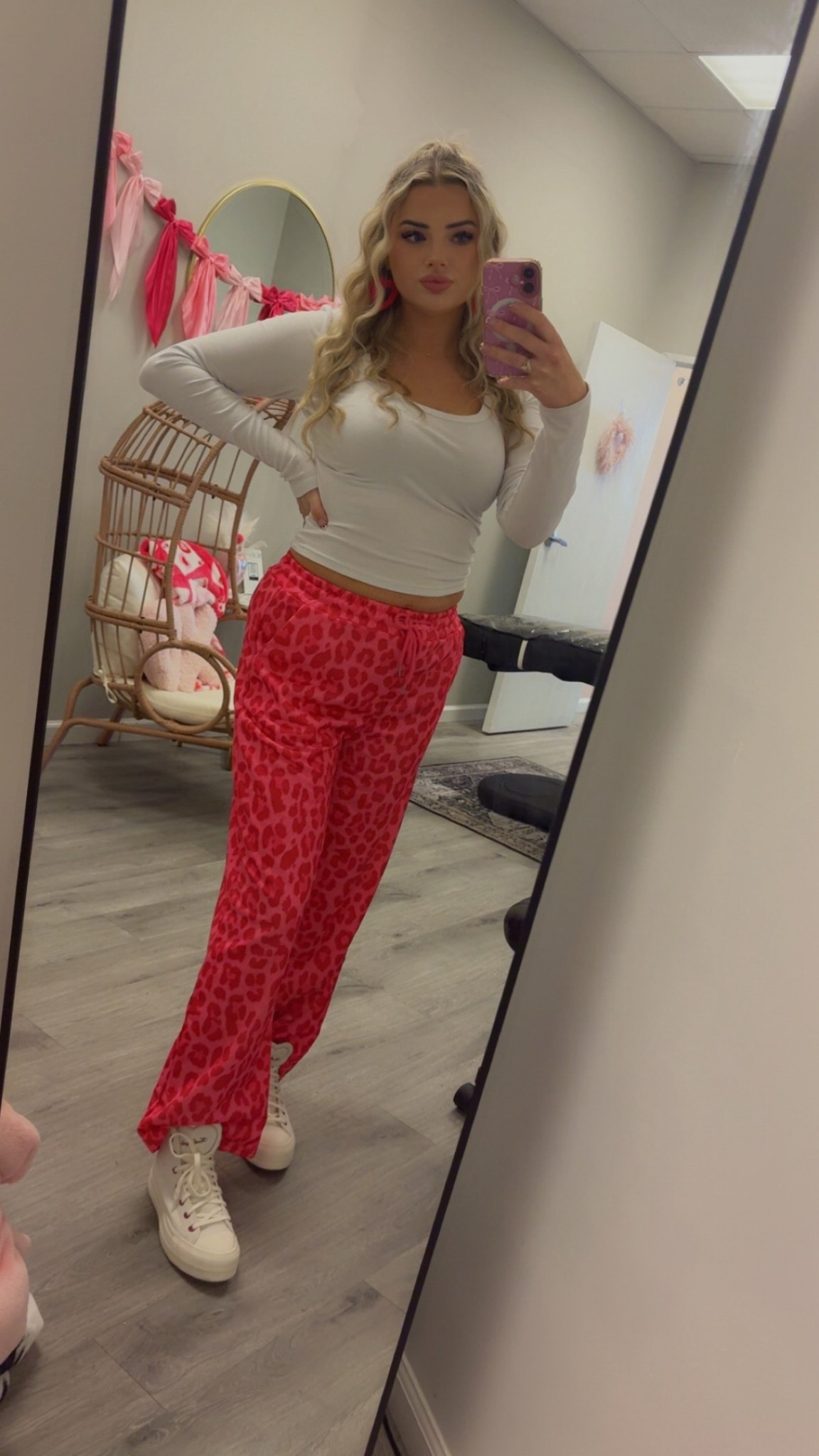 Valentine’s comfy but cute 💌
Heart pants + sneakers = an everyday win 🤍

#LTKValentine #LTKSeasonal #LTKootd