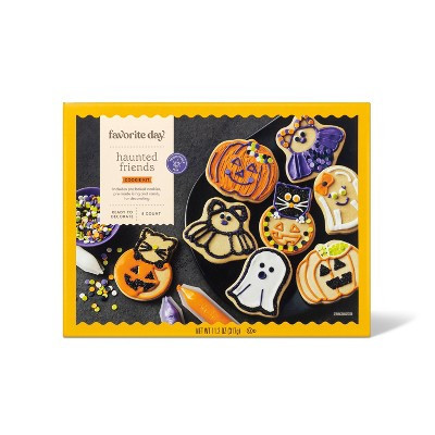 Halloween Haunted Friends Cookie Kit - 11.2oz/8ct - Favorite Day™ | Target
