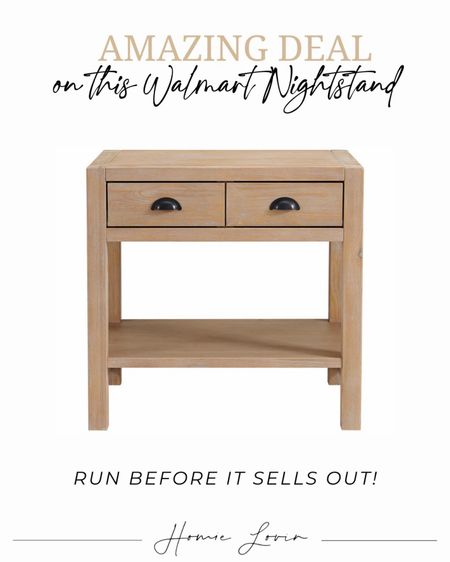 Amazing deal on this  Walmart nightstand! Run before it sells out!

Furniture, home decor, interior design, Homielovin, nightstand, Walmart #furniture #homedecor #interiordesign #Walmart

Follow my shop @homielovin on the @shop.LTK app to shop this post and get my exclusive app-only content!

#LTKHome #LTKSaleAlert