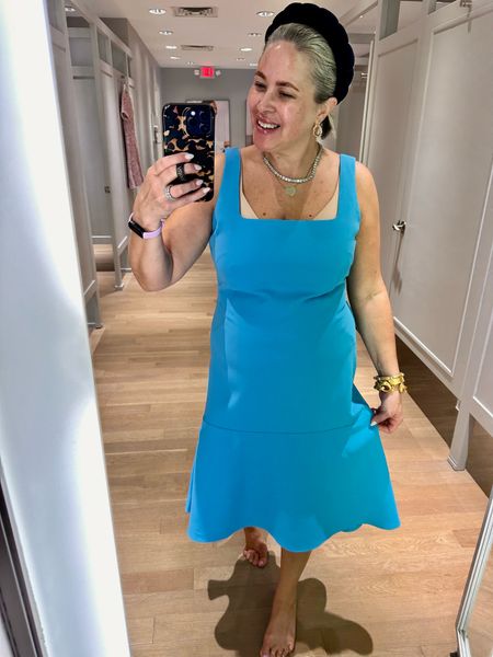 I left his blue dress. It’s so beautiful does not have pockets, I needed a size 12 I am wearing a size 10 in the picture and it was just a little too tight. I would say where are your true size. And TAYLOR has $50 off dresses right now.

#LTKGiftGuide #LTKwedding #LTKFind