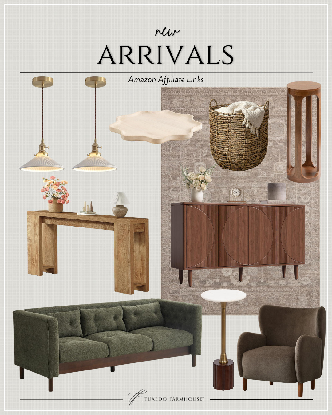 Amazon - New Arrivals

Check out these cozy new arrivals for your home. Perfect for relaxing and entertaining. 

Seasonal, home decor, fall, accent chairs, rugs, wall art, frames, pillows, lamps, baskets, candles, books, coffee tables, ottomans, trays, bowls, consoles, accent tables
 

 #LTKSeasonal #LTKHome #LTKFindsUnder100
