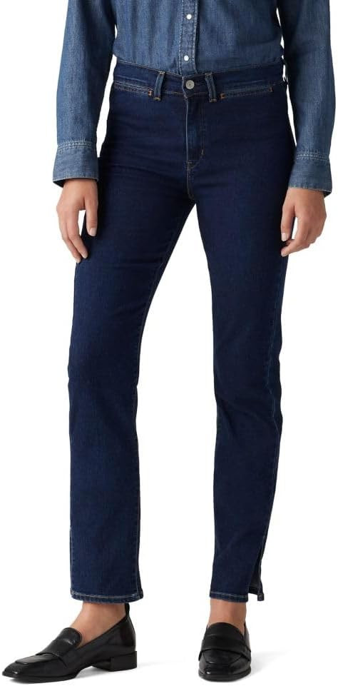 Levi's Womens 724 High Rise Tailored Straight Jeans (Also Available in Plus) | Amazon (US)