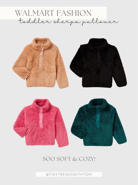 These sherpa pullovers are sooo soft & cozy - perfect for fall & winter! @walmartfashion #walmartpartner

#LTKkids #LTKunder50 #LTKstyletip