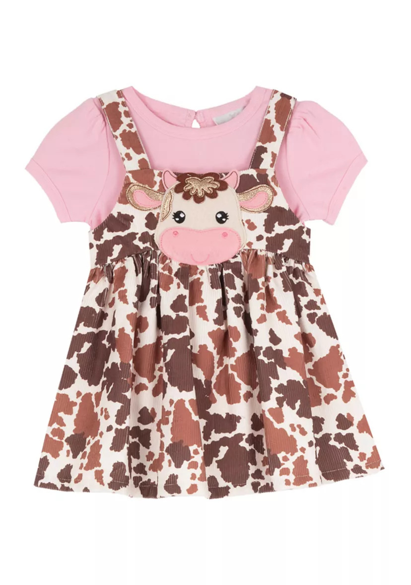 Baby Girls Cow Jumper | Belk