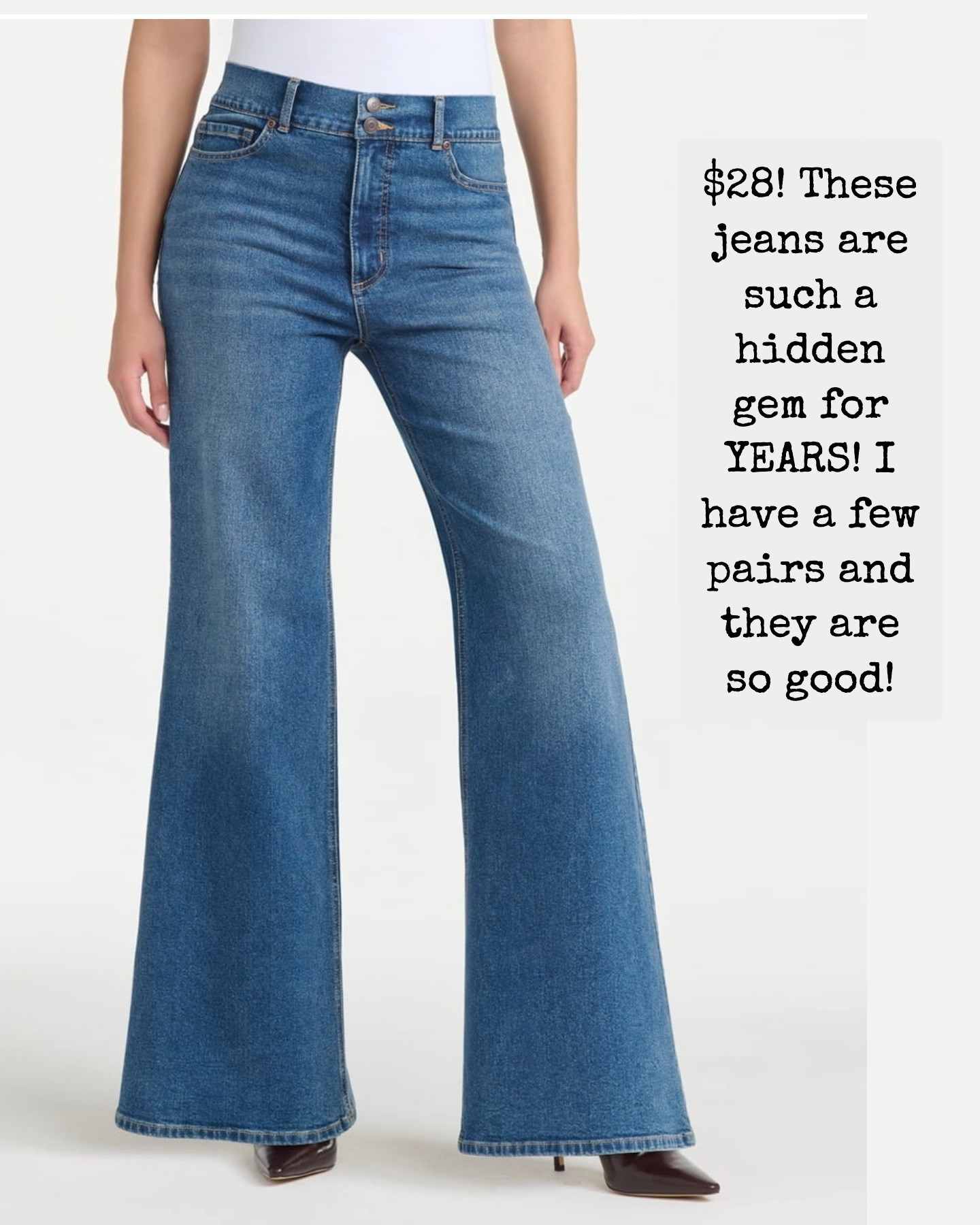 I can't believe the price on these jeans! 

 #LTKSeasonal #LTKOver40 #LTKWorkwear