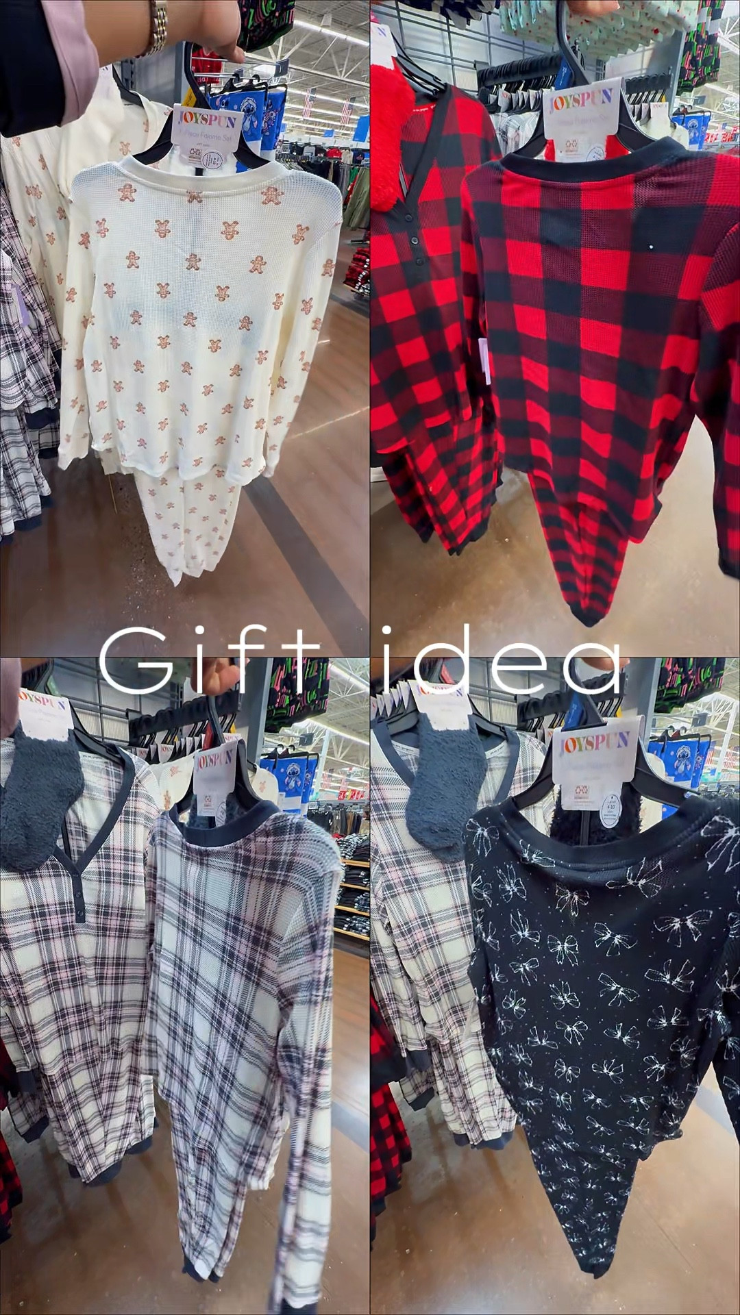 Gifting made easy.
Pajama sets with coordinating socks for anyone who loves being cozy.

#walmart  

#LTKGiftGuide #LTKFindsUnder50 #LTKHoliday