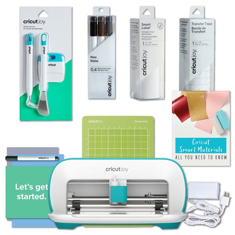 Cricut Joy Smart Machine with Writable Vinyl, Pens and Tools DIY Label Bundle | Walmart (US)