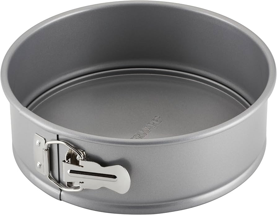 Farberware Nonstick Bakeware 9-Inch Round Springform Pan, Gray | Amazon (US)