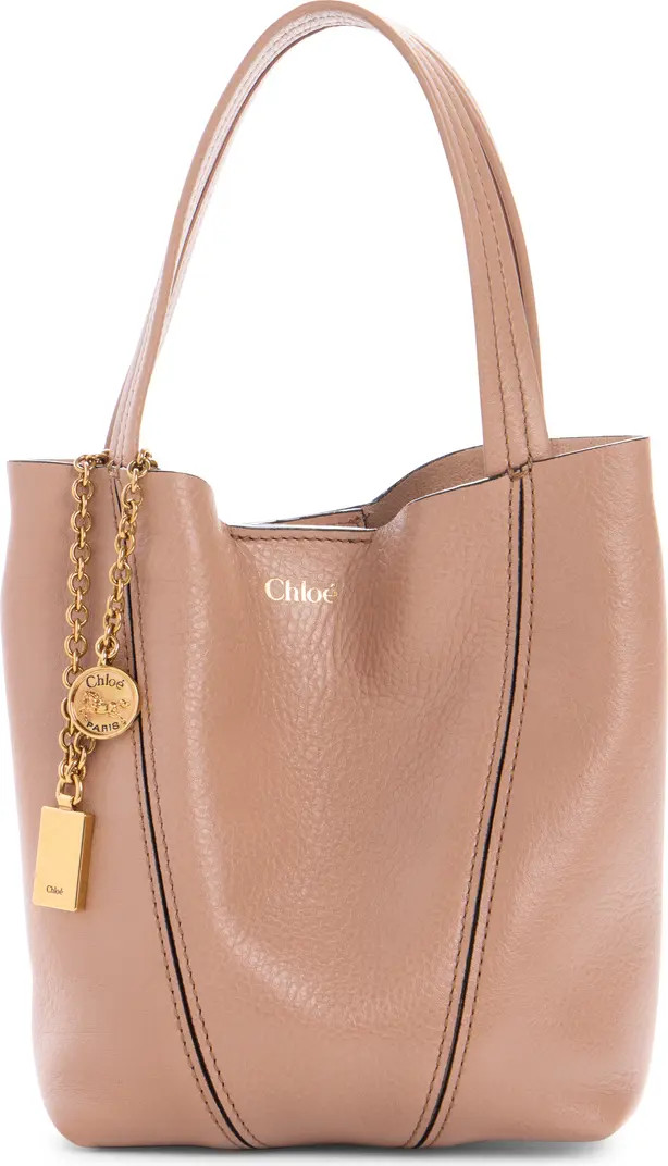 Small Spin Leather Crossbody Tote | Nordstrom