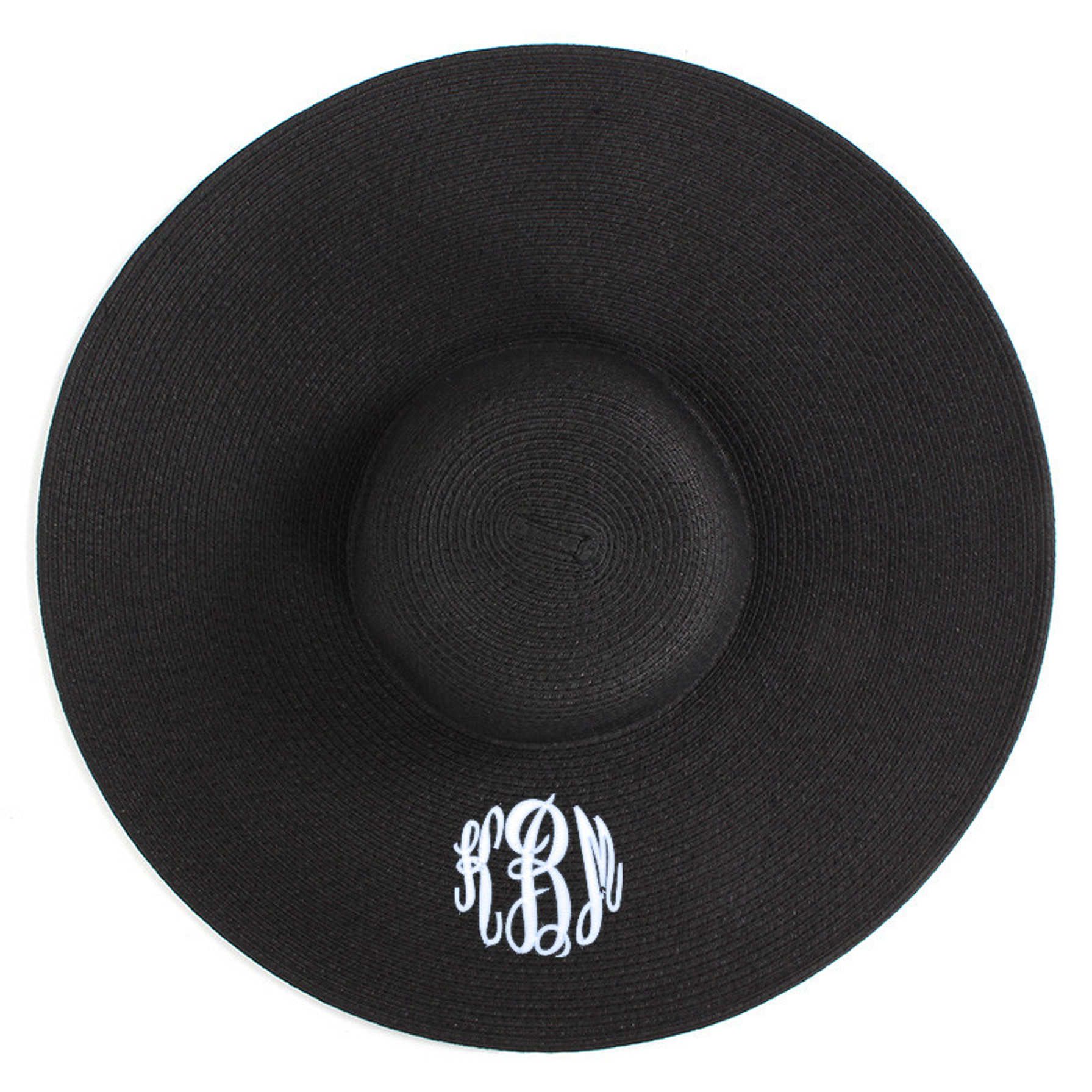 Monogrammed Derby Hat | Marleylilly