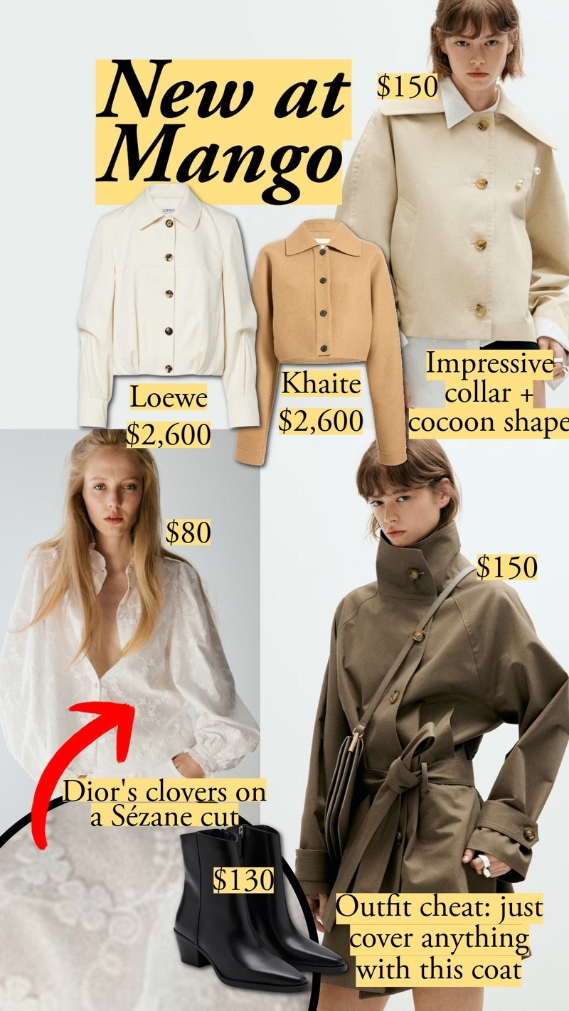 Mango's best category: outerwear. My Mango coats and jackets get tons of compliments, and I just feel good in them, from tweeds to linen to trenches. I have too many of these in my cart now!

#LTKootd #LTKSeasonal