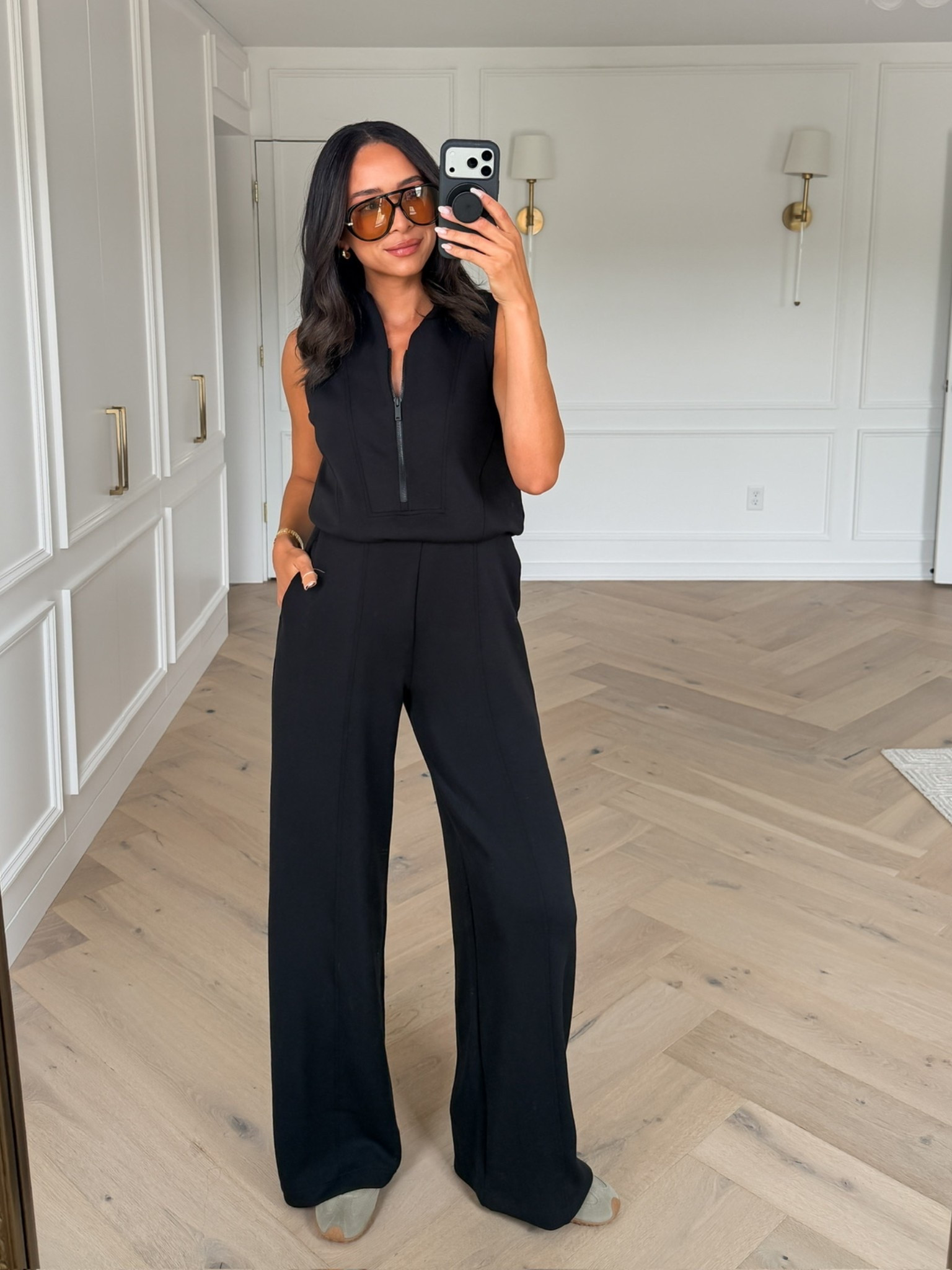 Use code NENAXSPANX to save 15% off your first Spanx order! 🖤 Wearing size S tall jumpsuit 

Spanx outfit, summer outfit, errands outfit, loungewear, casual outfit, travel outfit, airport outfit, Memorial Day weekend, MDW sales, work from home outfit, mom outfit, postpartum outfit

#LTKSeasonal #LTKSaleAlert