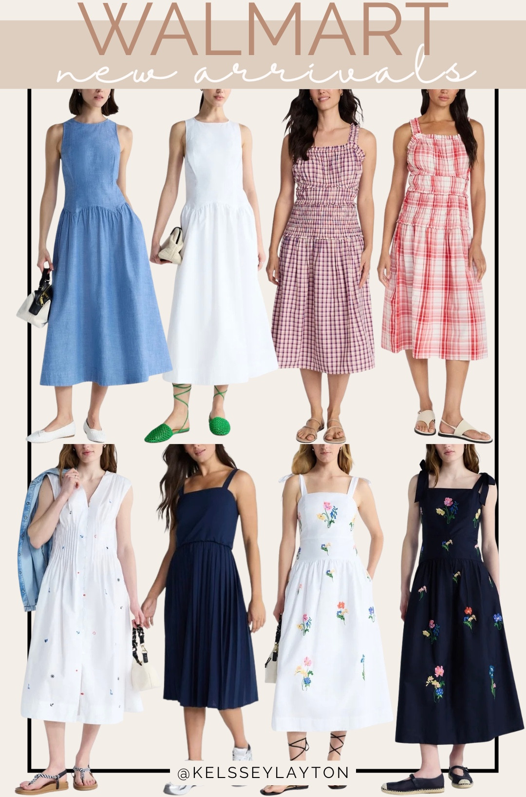 Walmart new arrival midi dresses

#LTKmomlife #LTKootd