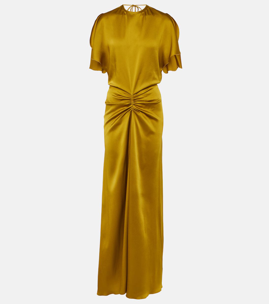 Gathered satin gown | Mytheresa (US/CA)