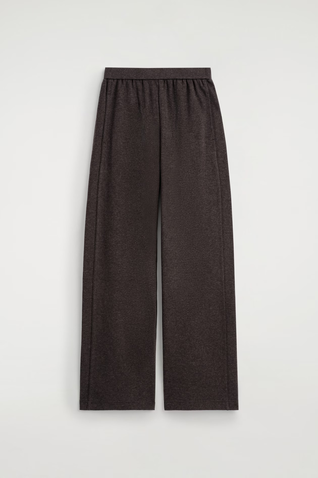 WIDE-LEG COTTON JOGGERS - DARK BROWN | COS GB | COS UK