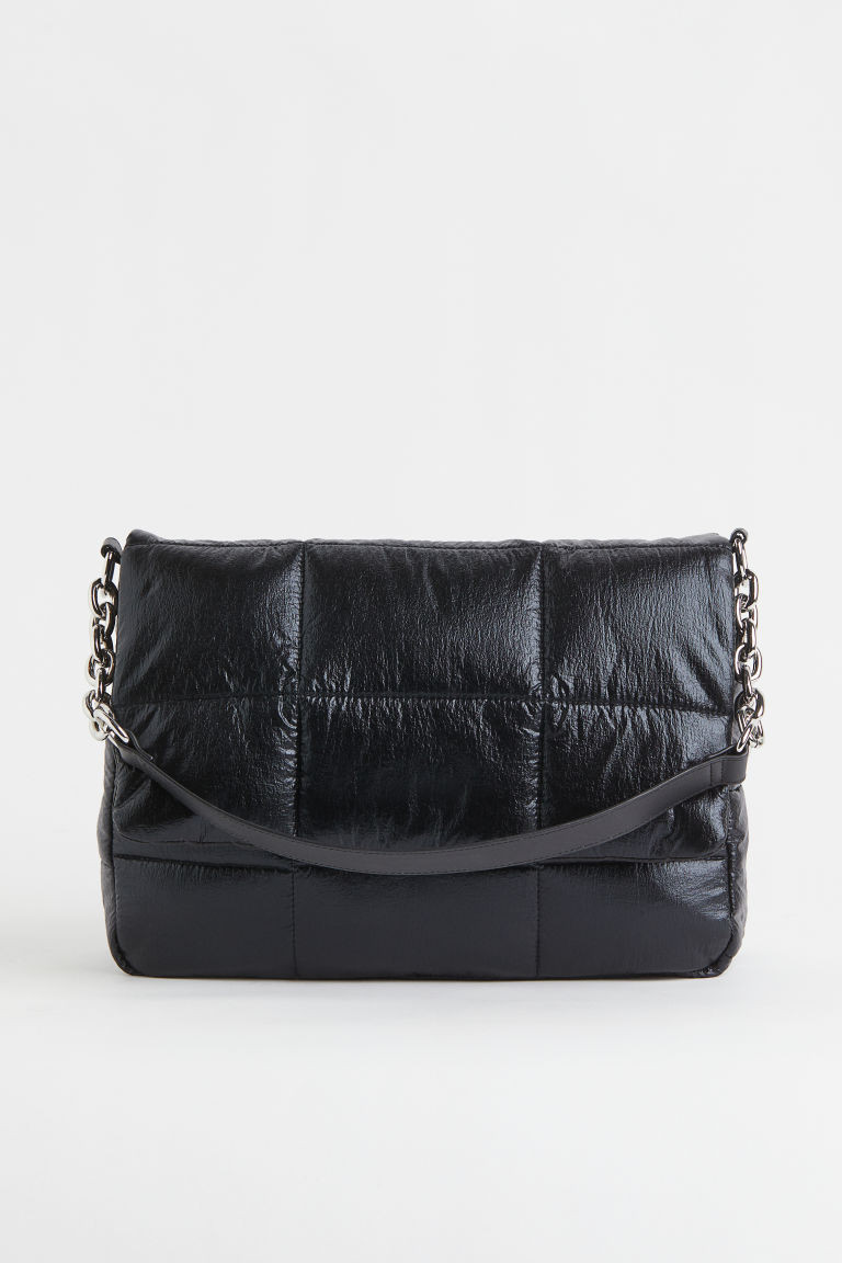 H & M - Quilted Shoulder Bag - Black | H&M (US + CA)