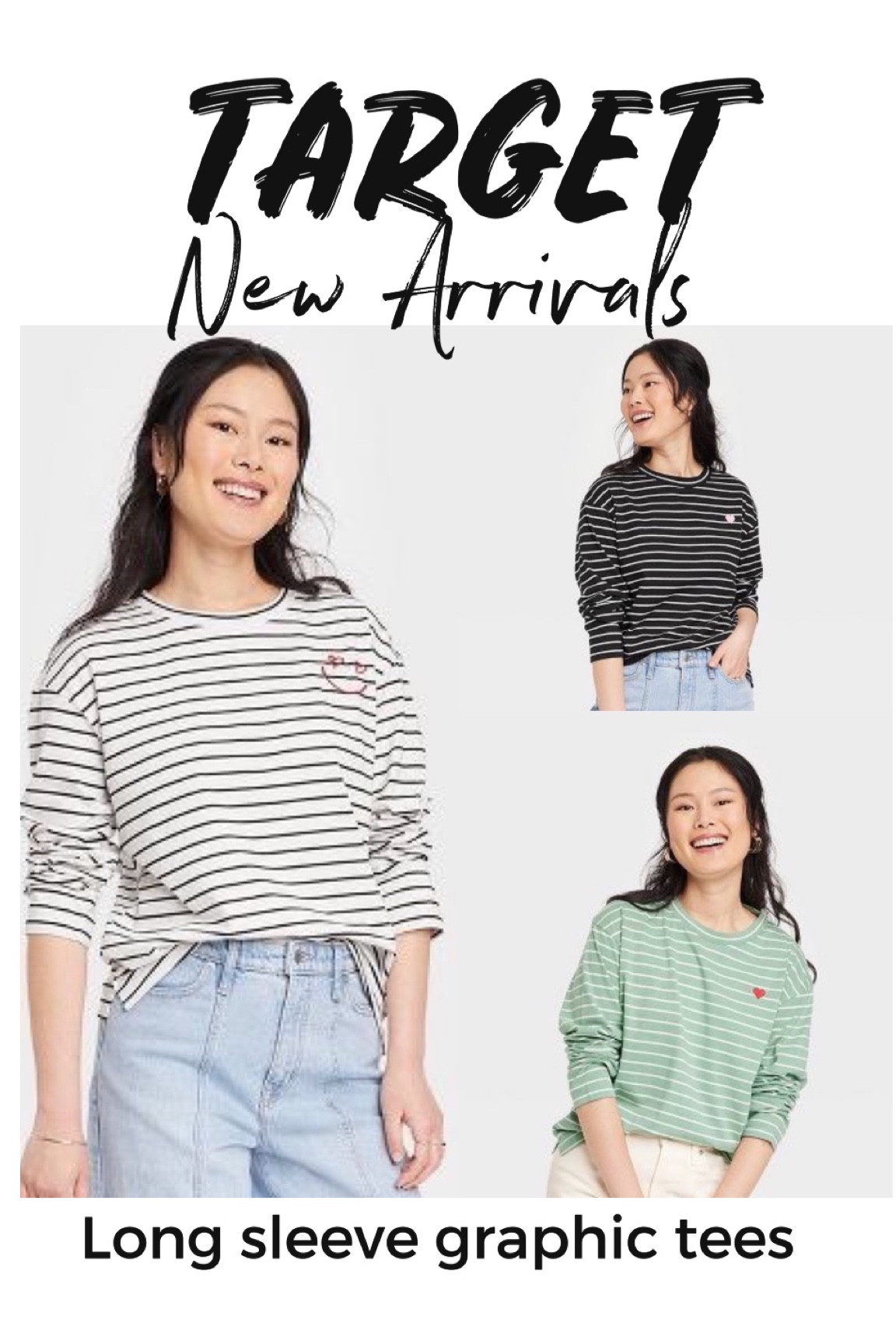 Long sleeve valentines graphic tees 😀❤️

#LTKstyletip #LTKunder50