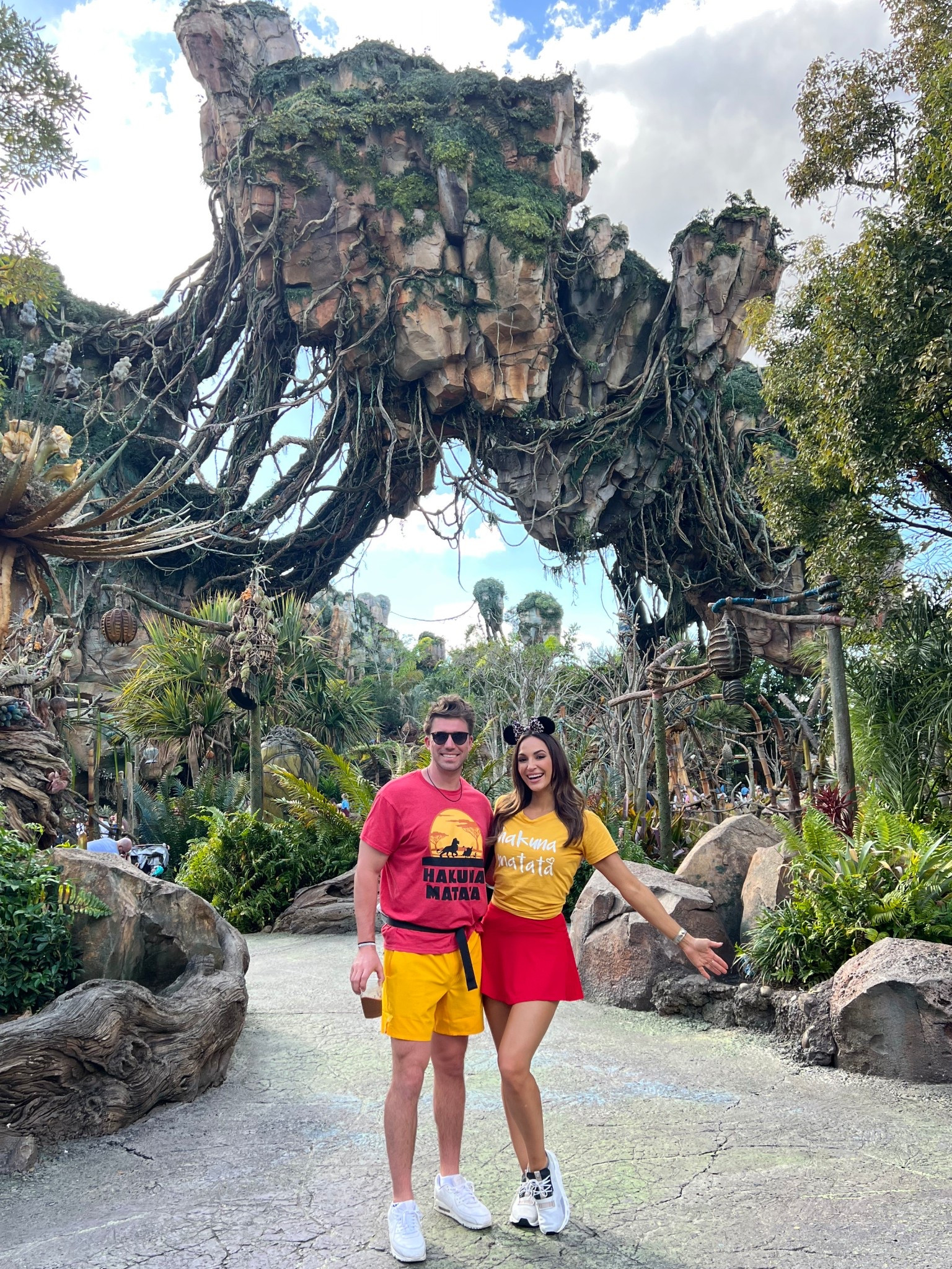 Animal kingdom outfit for Disney world 1 Hakuna Matata! #disney #tennisskirt #disneyoutfit 