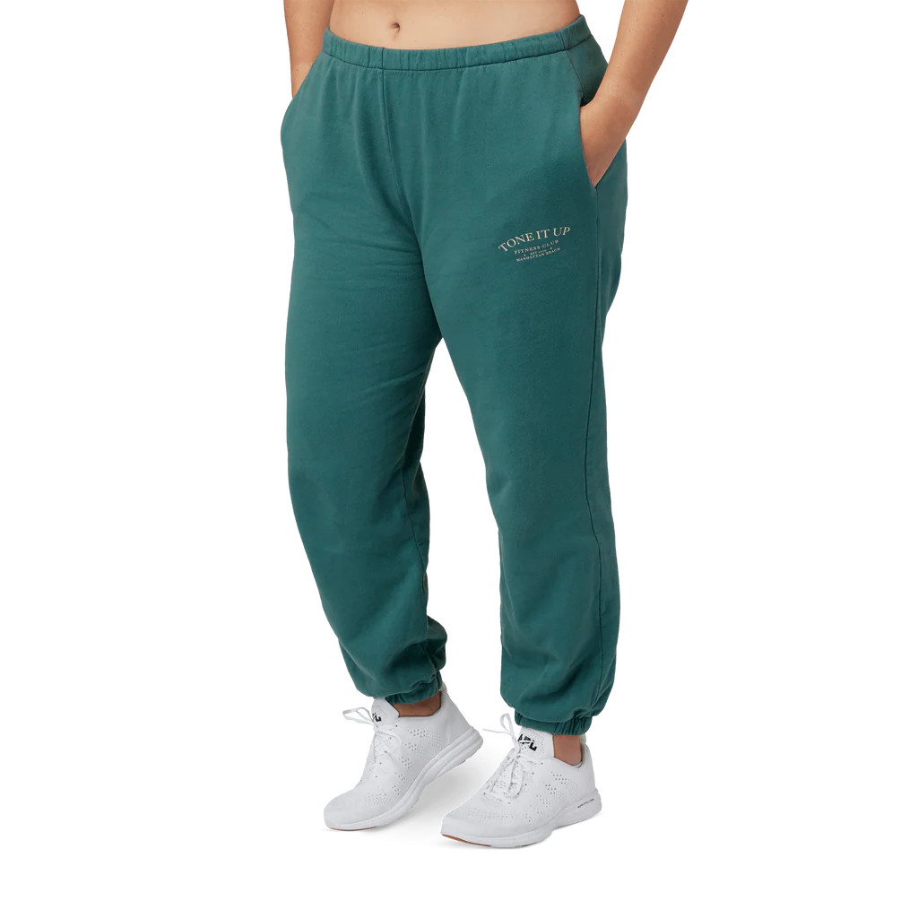 Fitness Club Sweatpant - Teal | Tone It Up