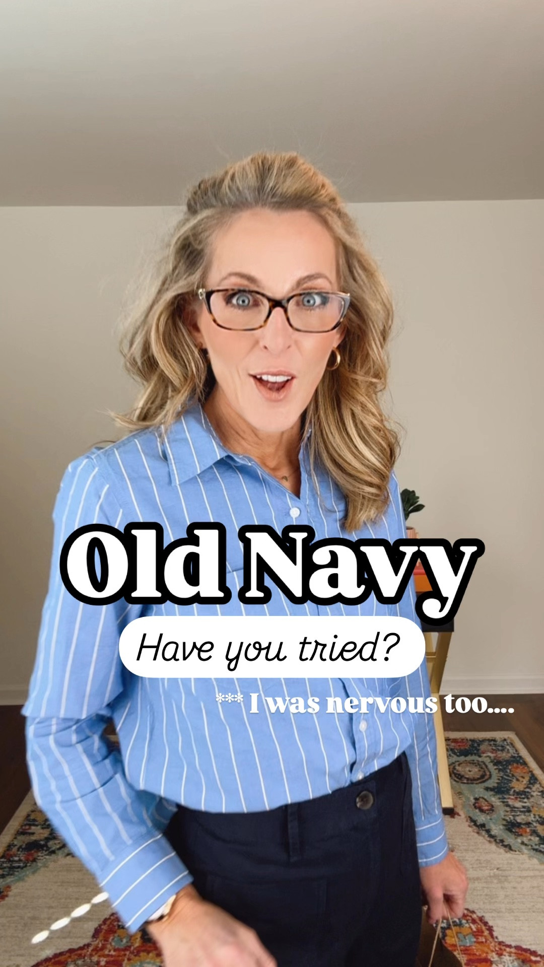 Stepping out of of our comfort zone to share with you the latest trend in pants- the barrel leg - Old Navy has them in both jeans and canvas pants- at first k was nervous too- but honestly. They are beyond flattering and look great with all tops! So whether you are able to wear denim or pants to work these are sure to be a sell out hit!!! Everything linked here ♥️ let me know if you have any questions 

#LTKWorkwear #LTKOver40 #LTKStyleTip

#LTKWatchNow