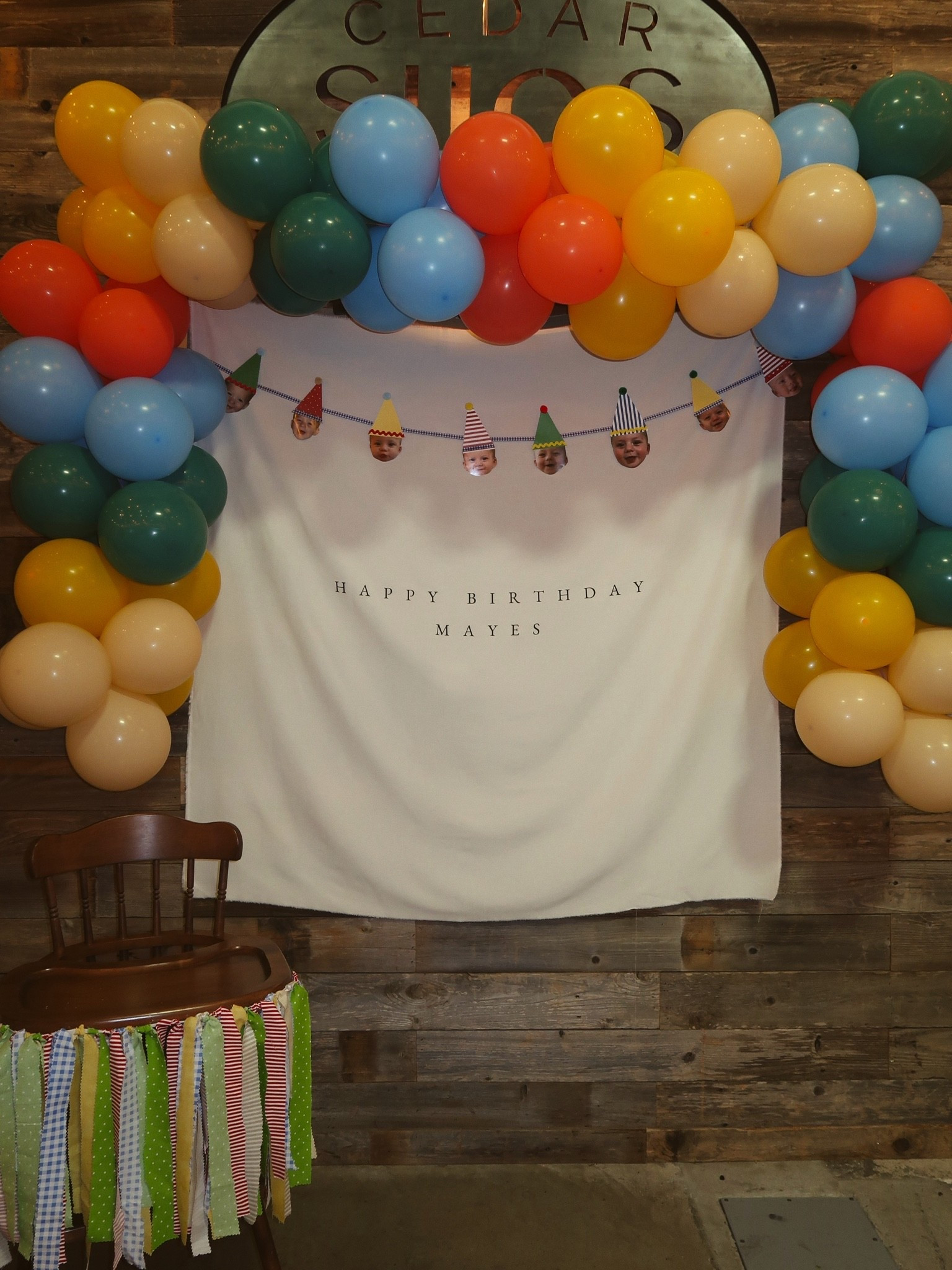 Balloons & backdrop!!!

#LTKmomlife
