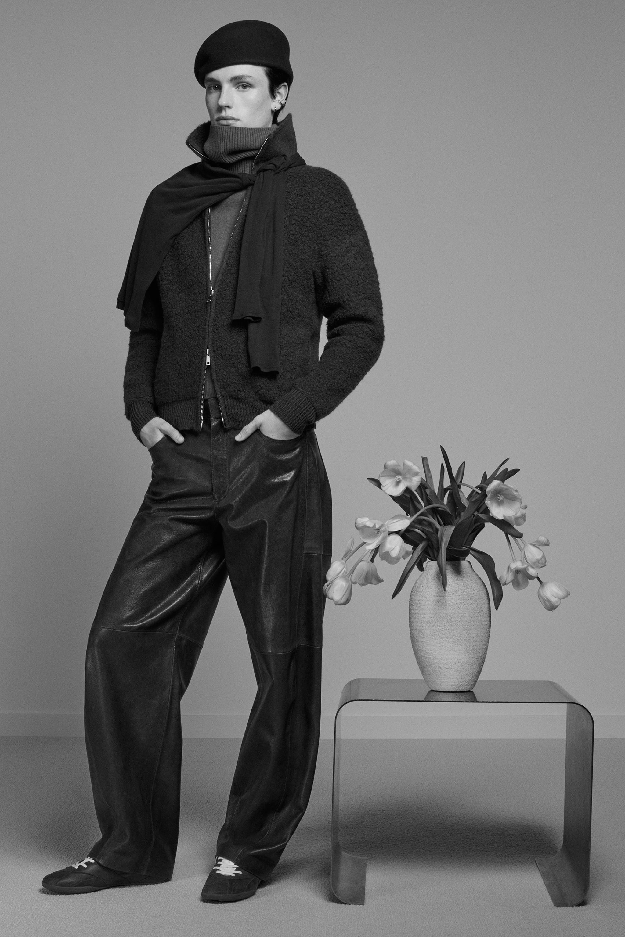 100% WOOL SKULLCAP HAT | Zara US