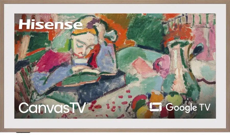 Hisense - 55" Class S7 Series CanvasTV 4K QLED TV with Hi-Matte Display and UltraSlim Wall Mount ... | Best Buy U.S.