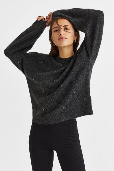 Beaded Sweater | H&M (US + CA)