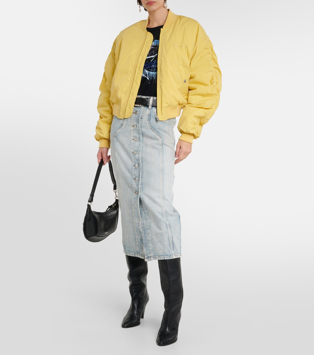 Bessime cotton-blend bomber jacket | Mytheresa (INTL)