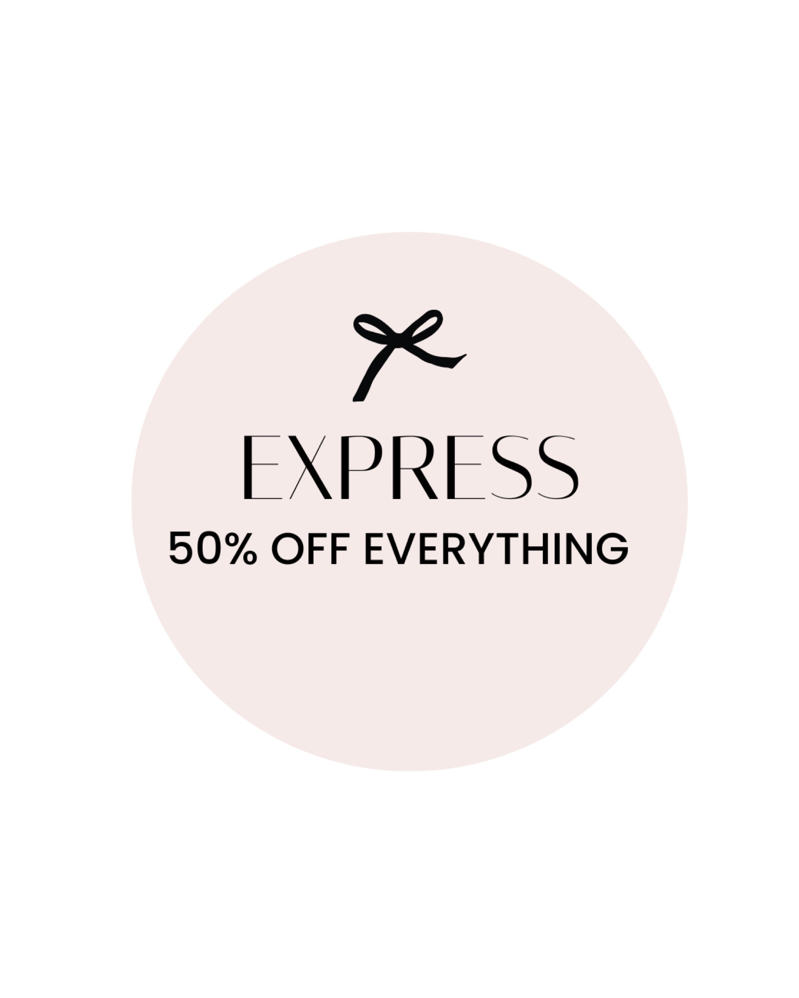 Express Black Friday sale favorites! 50% off everything! 

#LTKCyberweek #LTKsalealert #LTKunder100