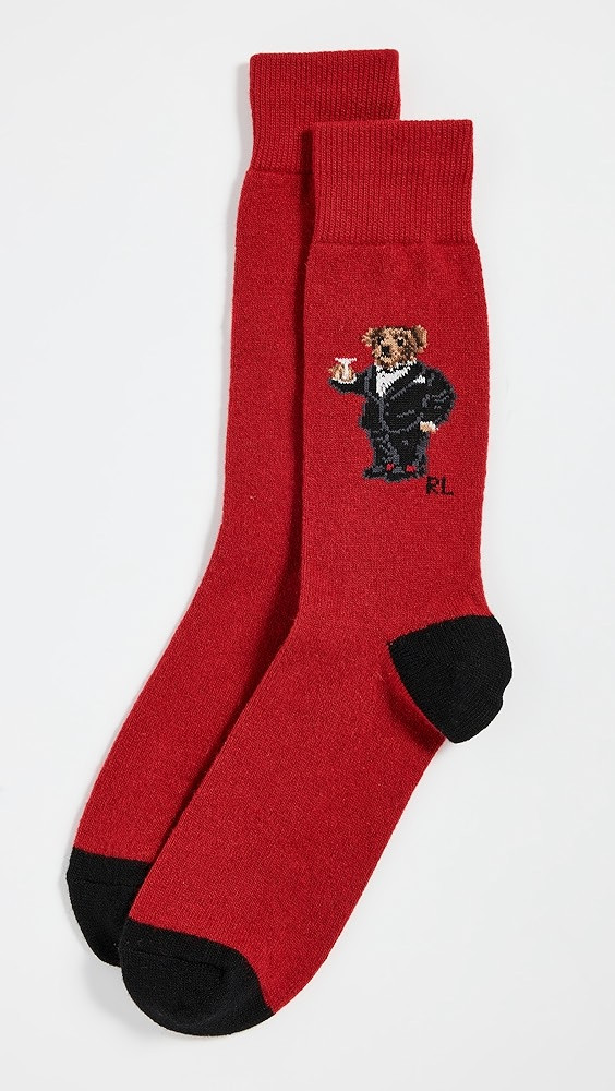 Polo Ralph Lauren 3 Pack Martini Bear Socks | Shopbop | Shopbop