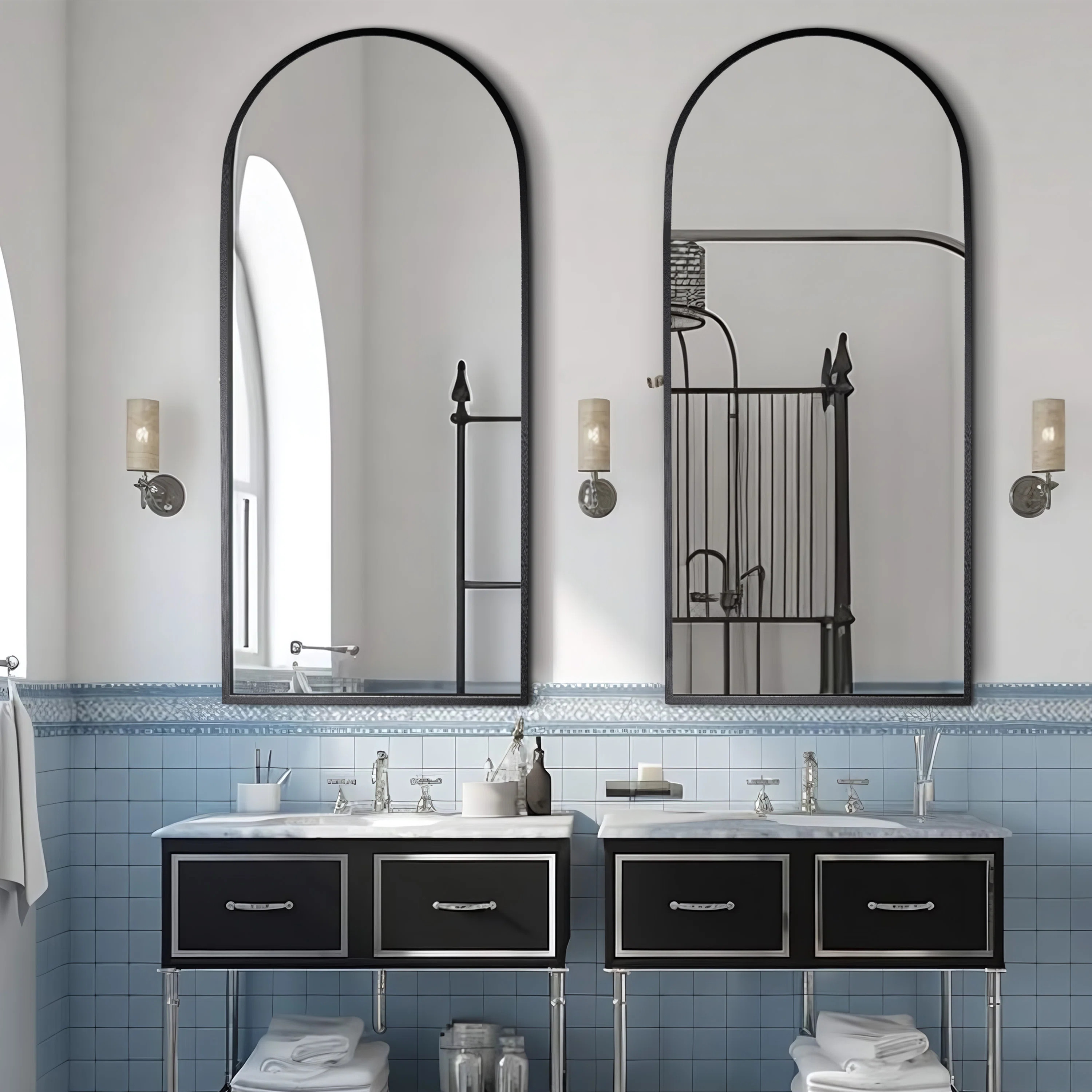 Mercer41 Margulies Metal Arch Wall Mirror & Reviews | Wayfair | Wayfair North America