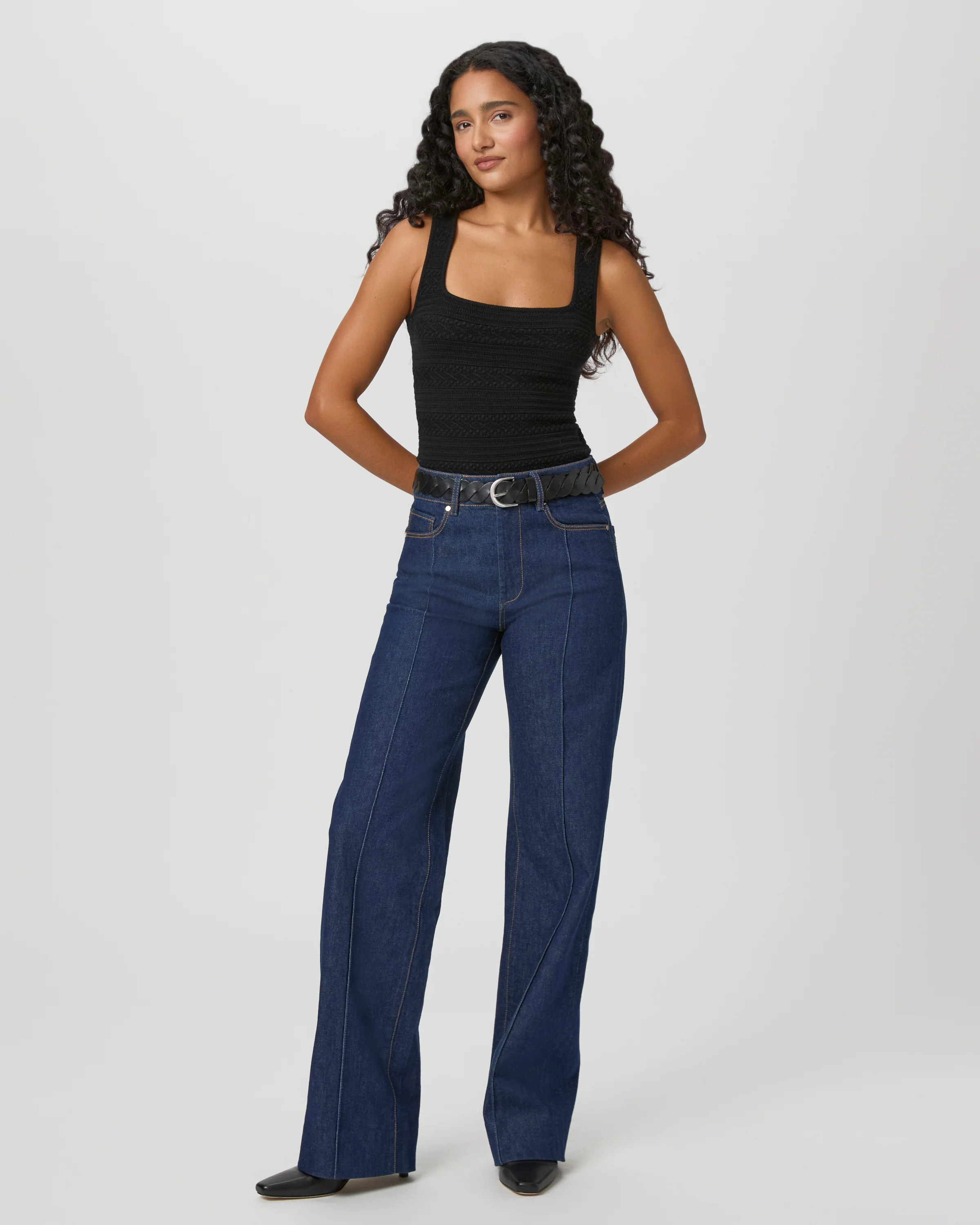 Sasha 32" Wide Leg Jean | Paige