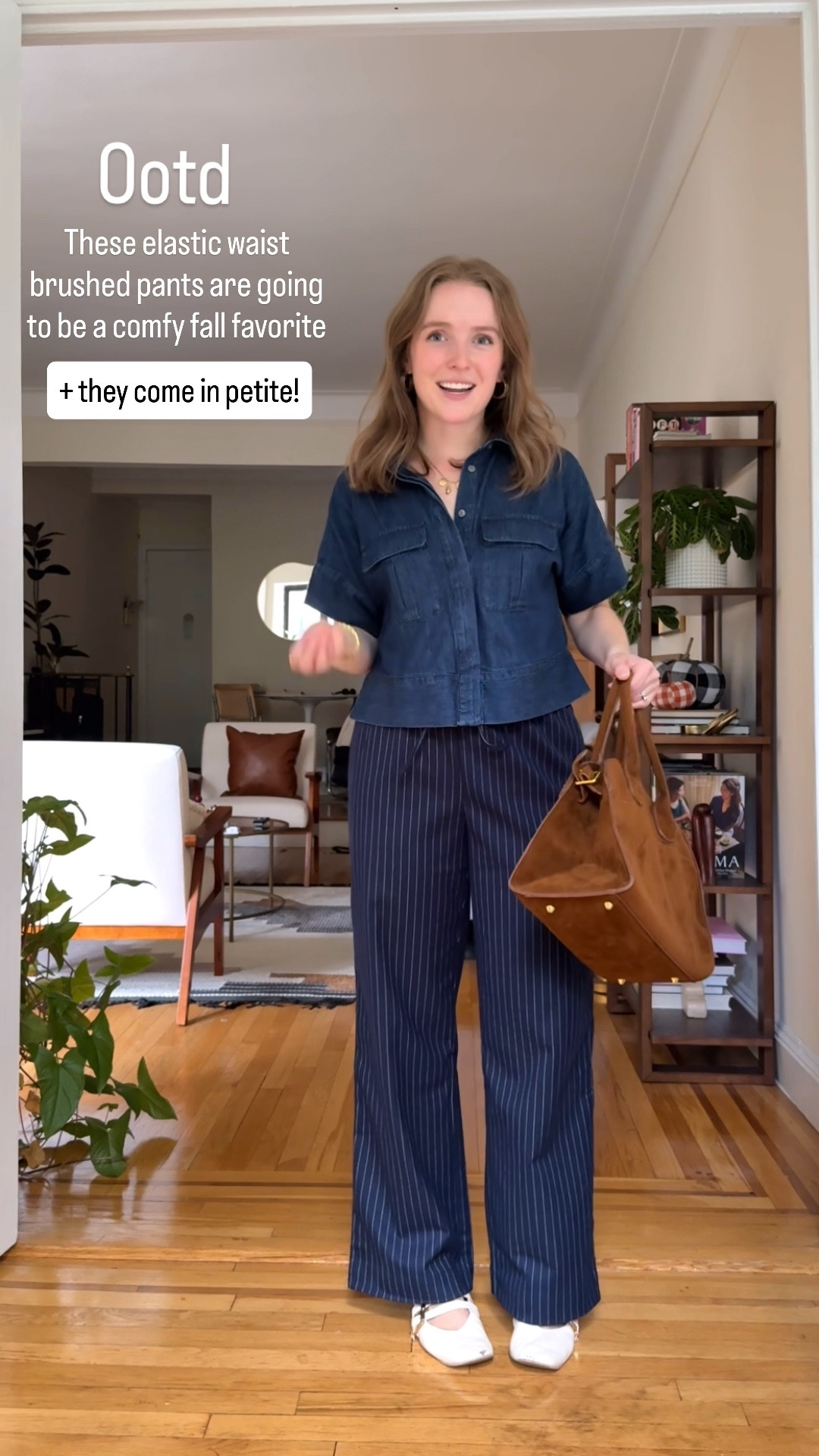 The comfiest striped pull on pants for work & casual wear. I’m 5ft 2 118lbs. Wearing size xs petite. 40% off


#LTKStyleTip #LTKSaleAlert