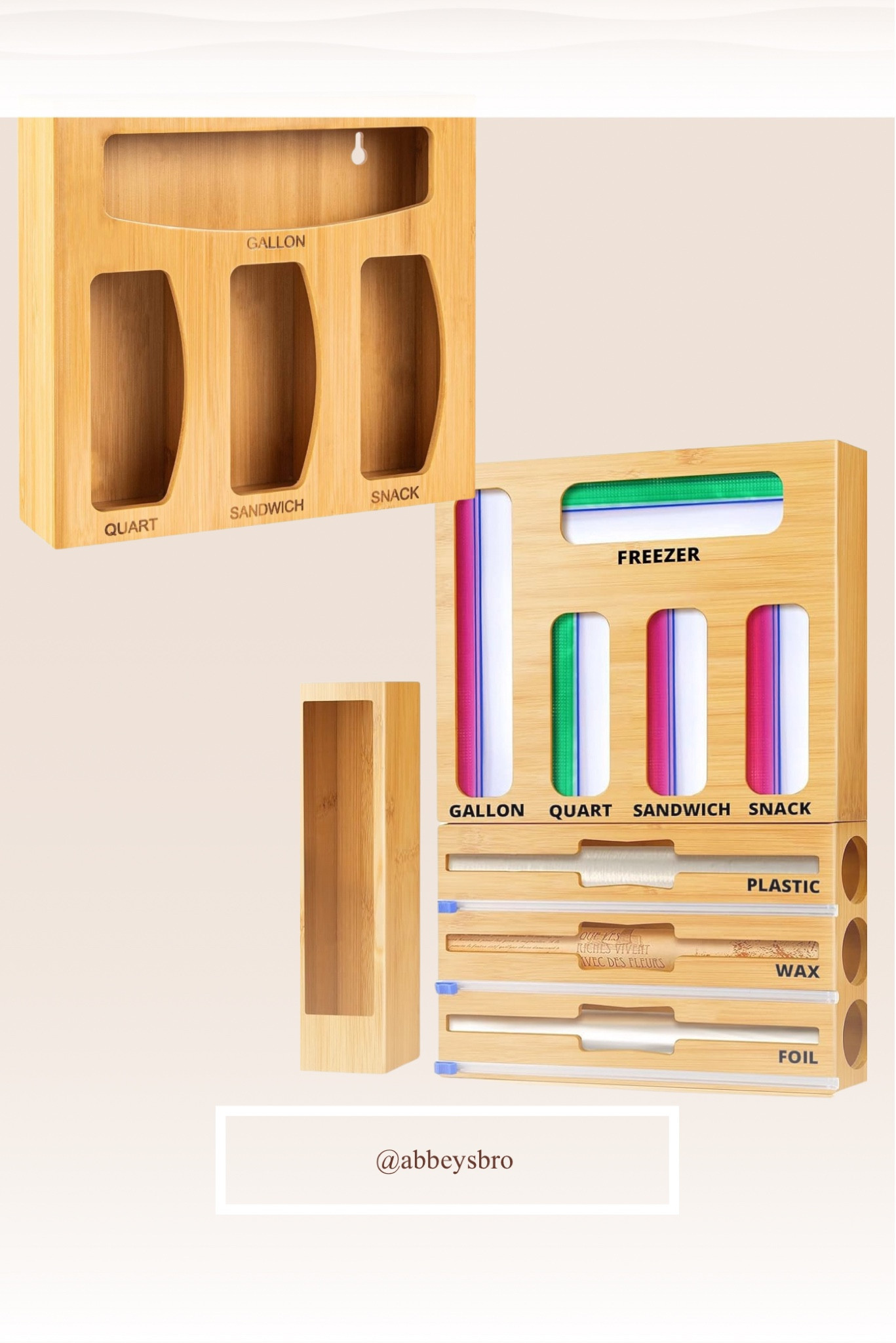 Who struggles with the boxes always falling apart and your drawer just becoming a mess? 

I love these drawer organizers to keep them all in place and it’s so much better opening a drawer and seeing it clean than a mess. This isn’t the exact organizer I have, as it’s out of stock. These are close and I almost love the bigger one better that holds the foil and other rolls. 










#LTKKitchen #LTKOrganize

#LTKhome