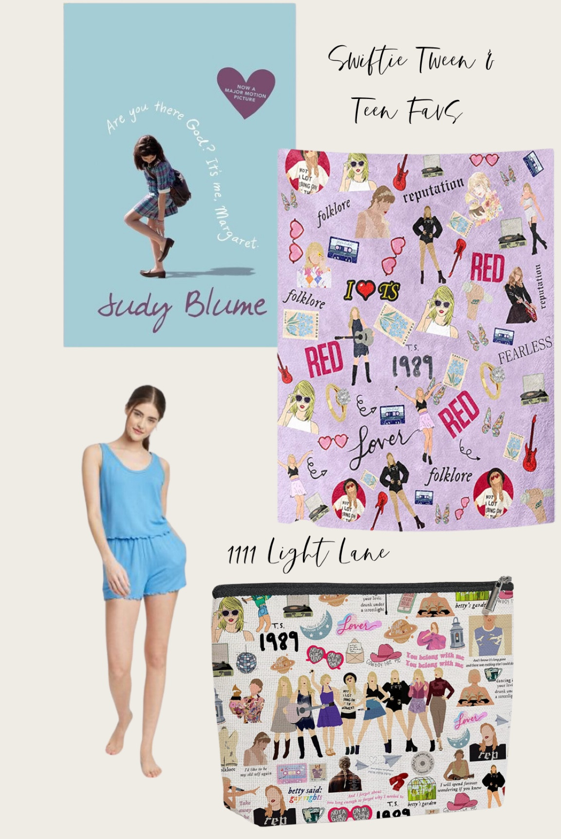 Swiftie Tween and Teen Favorites for spring and summer ~ pjs are so soft and cozy and this Taylor Swift blanket and makeup bag are the cutest 😍

#LTKGiftGuide #LTKunder50 #LTKFind