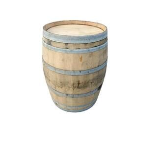 Master Garden Products Watertight Reclaimed Natural Wine Barrel | The Home Depot