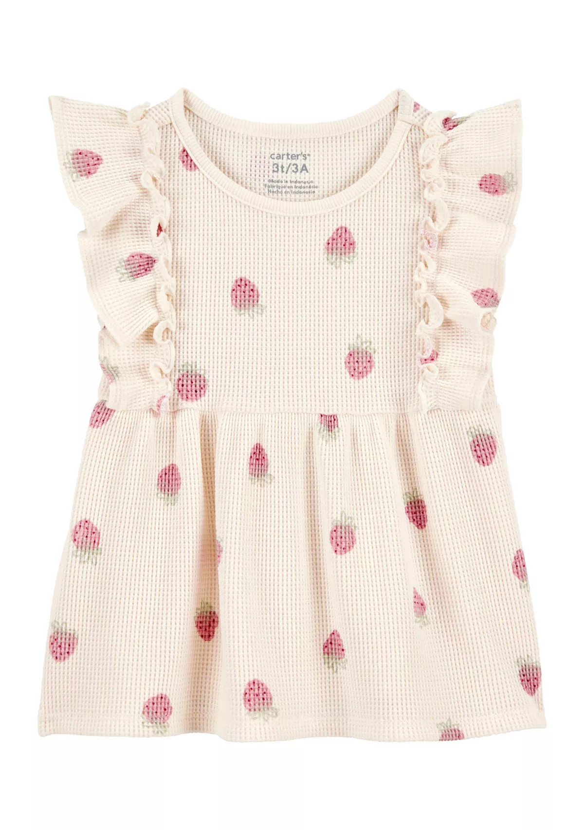 Carter's®Toddler Girls Short Sleeve Strawberry Print Top | Belk