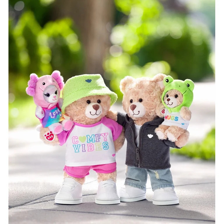 Build-A-Bear® Gray Bear Hoodie | Walmart (US)
